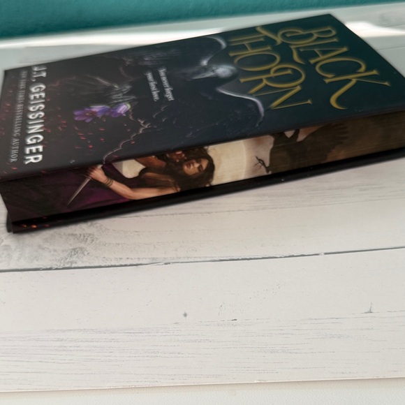 Blackthorn by JT Geissingee- Black Hardcover Book - Picture 3 of 5